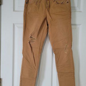 Aeropostale distressed ankle jegging
